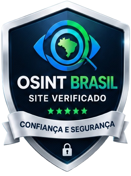 Site verificado - Selo de Confiança OSINT BRASIL